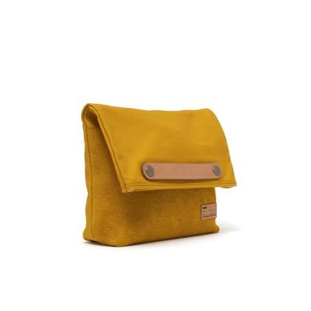 Buddy Lead Clutch Bag Mustard S