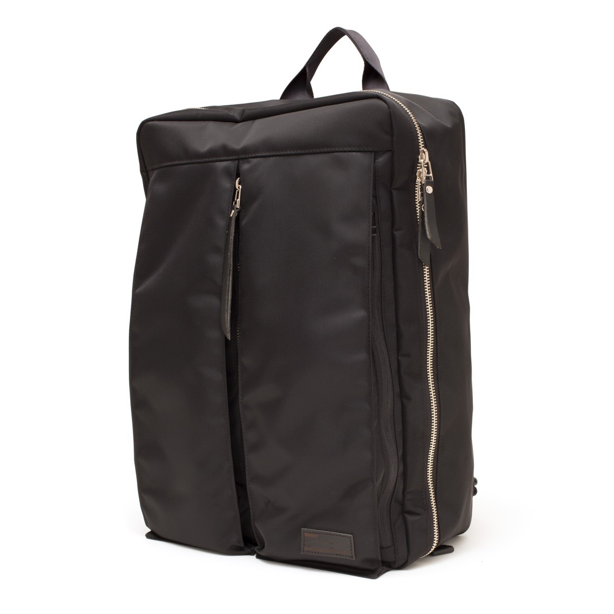 Luster Center Zip Backpack Noir