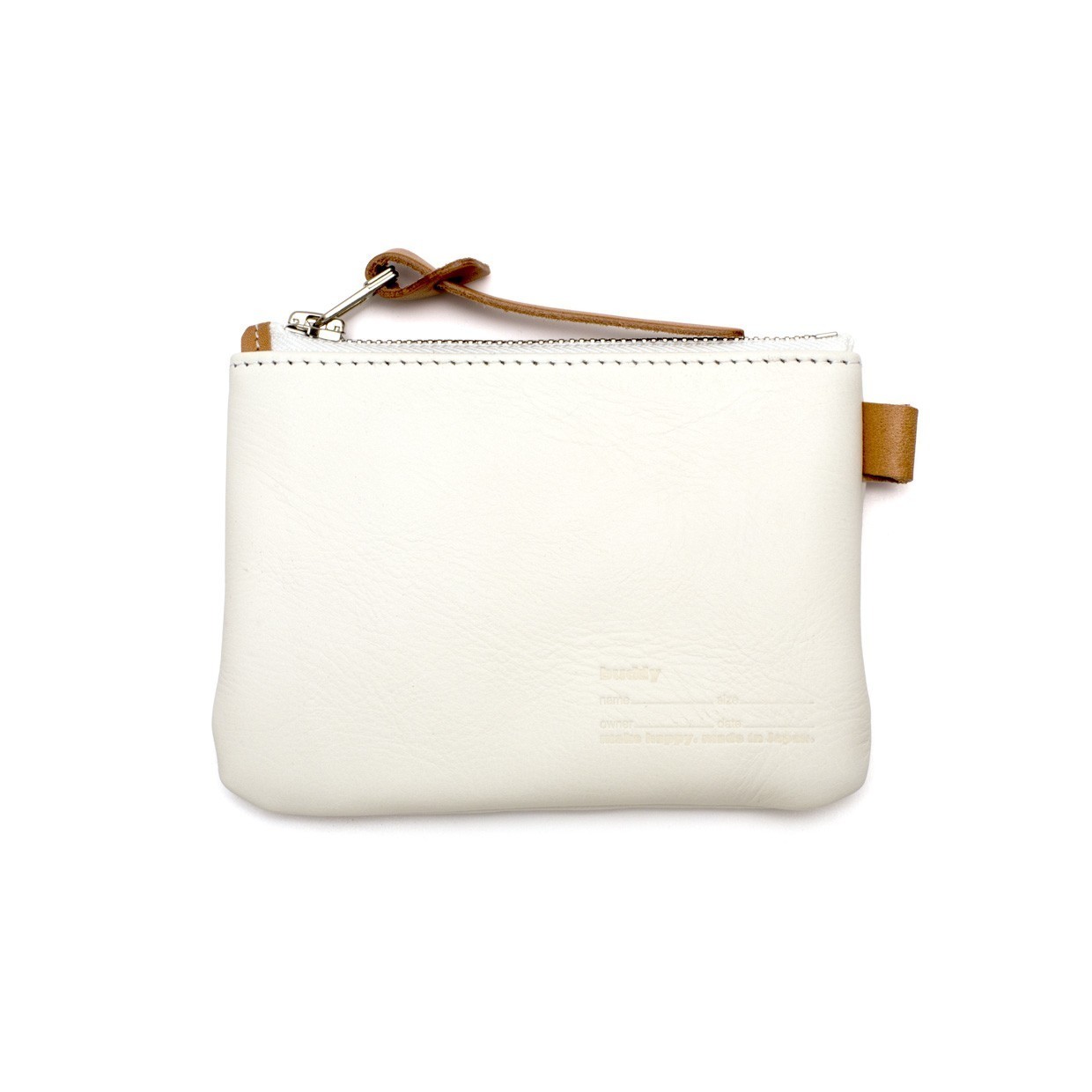 Buddy Fang Wallet White